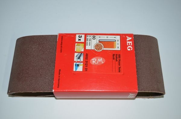 Lija de banda AEG 100 x 560 grano 80