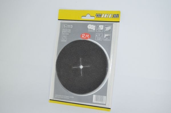 5 Discos lija redonda Ø 125 mm para metal grano fino