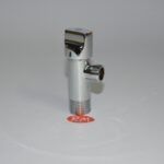 Llave de escuadra M-M 1/2 - 3/8 maneta metálica