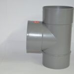 Te 87° PVC Ø125 mm M H H
