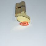 Cilindro Tecon seguridad R15 latón 35 x 35 mm con pomo