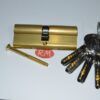 Cilindro Tecon seguridad R15 latón 40 x 40 mm