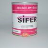 Bote 750ml pintura esmalte blanco mate