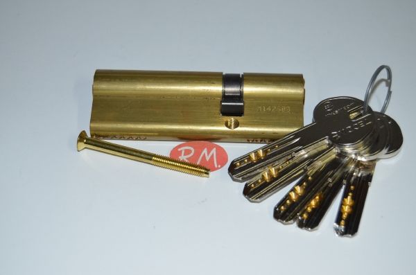 Cilindro Tecon seguridad R15 latón 30 x 60 mm