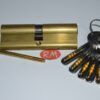 Cilindro Tecon seguridad R15 latón 40 x 50 mm