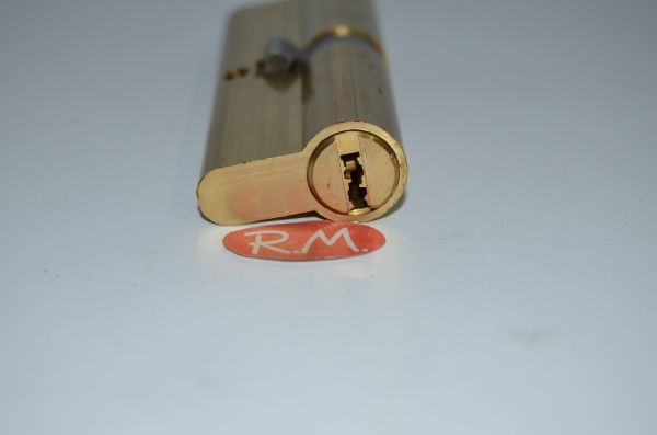 Cilindro Tecon seguridad R15 latón 40 x 50 mm