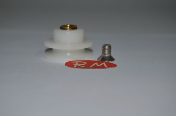 Rodamiento semicircular mampara MMP07 Ø25x19 mm