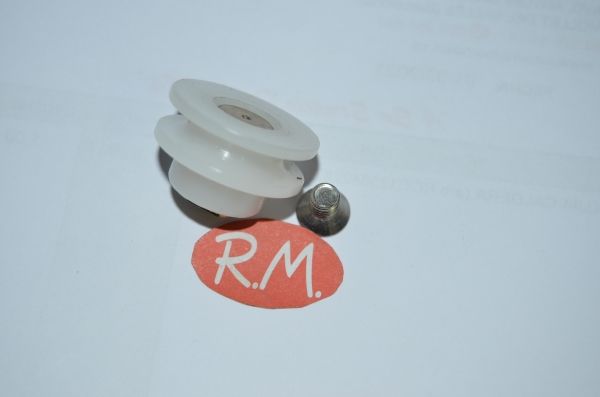 Rodamiento semicircular mampara MMP07 Ø25x19 mm