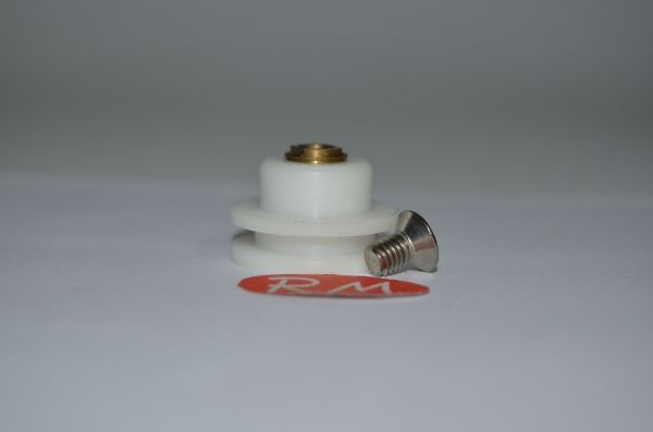 Rodamiento semicircular mampara MMP09 Ø24x16 mm