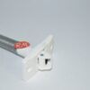 Guía cinta persiana rodillo plástico con pasamuros 14 mm
