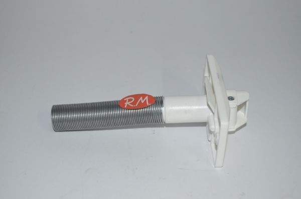 Guía cinta persiana rodillo plástico con pasamuros 14 mm