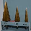 Brocas escalonadas 4 a 12 / 4 a 20 / 6 a 30