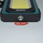 Linterna led solar recargable con imán y gancho powerbank 10w