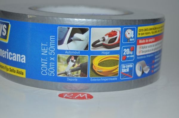 Cinta americana Tackceys 50 m x 50 mm Ceys