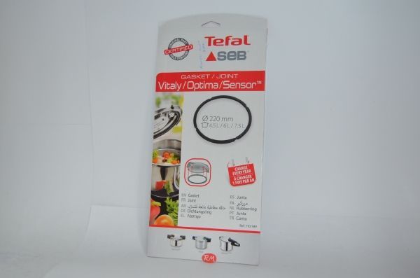 Junta tapa olla rápida Tefal Optima / Sensor 792189