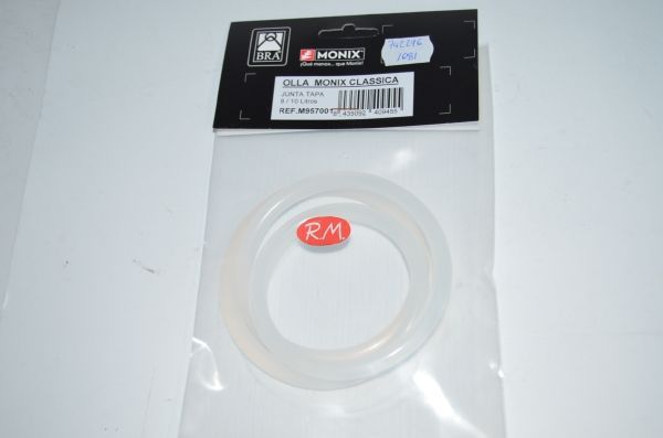 Goma tapa olla Monix classica 8/10 litros M957001