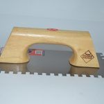 Llana rectangular dentada 280 x 120 mm Rubí 65984