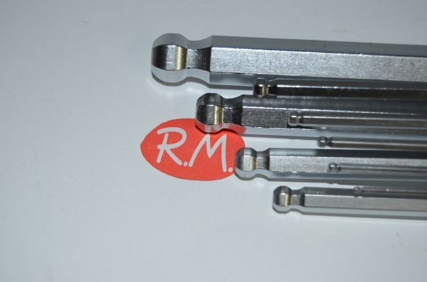 Juego 9 llaves allen larga de 1.5 a 10 mm