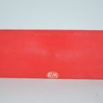Alternative view of Llana goma espuma roja  250 x 100 mm