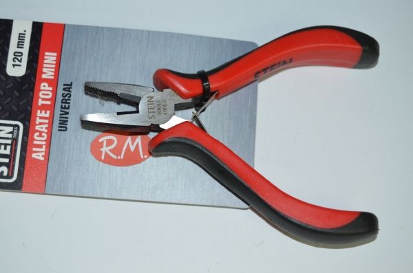 Alicate mini boca plana 120 mm