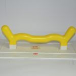 Llana rectangular plástico borde flexible 500 x 250 mm