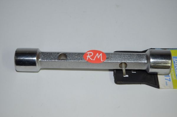 Llave fija tubo hexagonal cromada 16 - 17