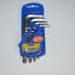 Juego 9 llaves allen larga de 1.5 a 10 mm