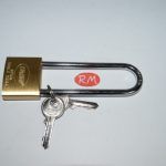 Candado latón arco extralargo 40 mm