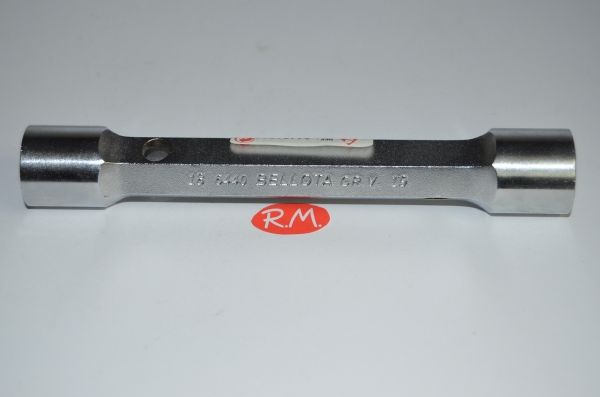 Llave fija tubo hexagonal cromada 18 - 19