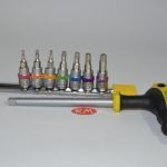 Juego 7 puntas Torx inviolable T10 a T40