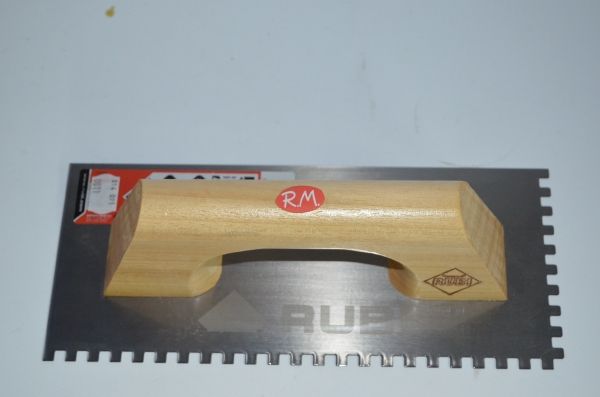 Llana peine acero 280 x 115 mm Rubí 65982