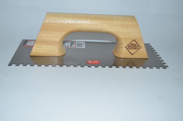 Llana peine acero 280 x 115 mm Rubí 65982