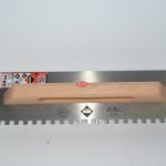 Llana dentada acero 480 x 110 mm Rubí 65983