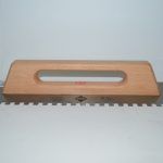 Llana dentada acero 480 x 110 mm Rubí 65983