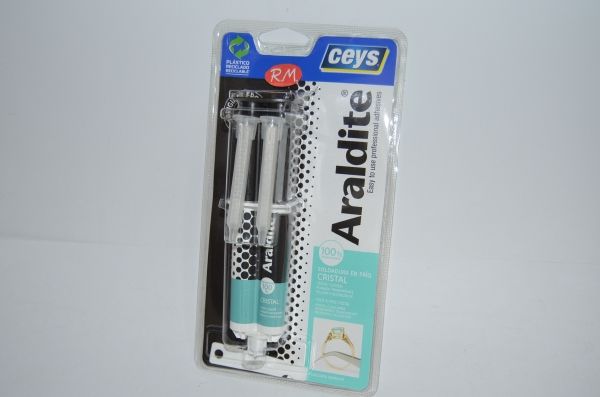 Ceys Araldite cristal jeringa 24 ml 510405