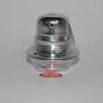 Portalámparas E-27 roscado plata con arandela