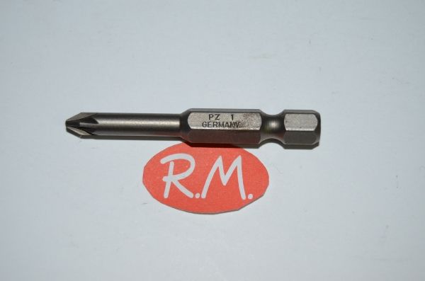 Punta atornillar Pozidriv PZ1 x 50 mm