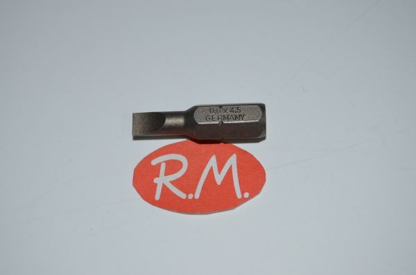 Punta atornillar Plana 4.5 x 0.6 x 25 mm