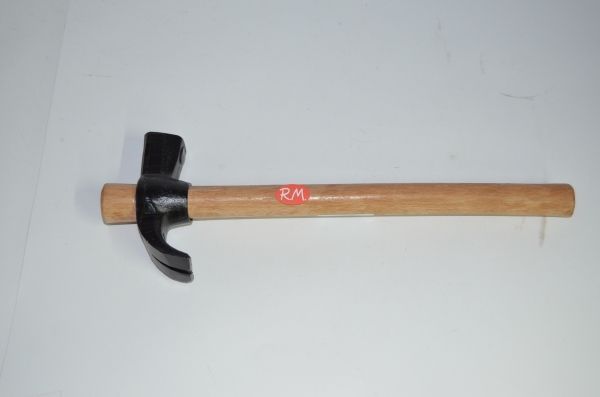 Martillo orejas 400 gr. mango madera
