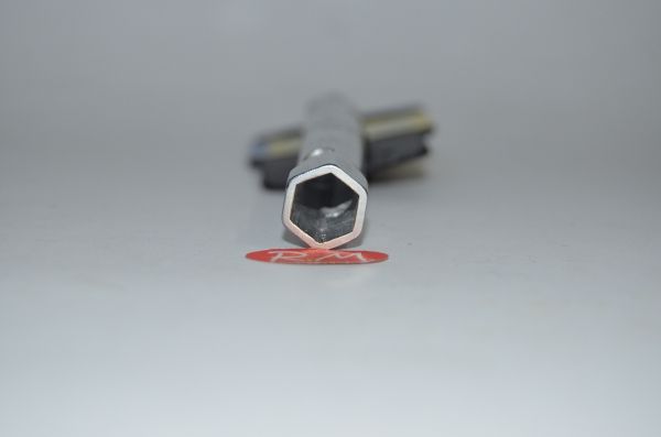 Llave tubo hueca cromada 10 - 11