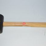 Maza de goma 680 gr mango madera