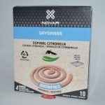 Novar 10 espirales antimosquitos citronela 4063