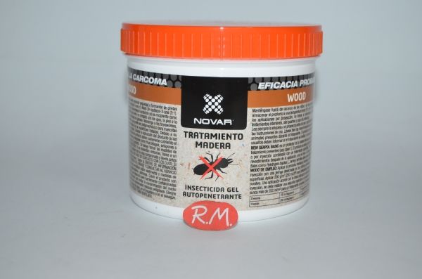Gel insecticida contra la carcoma NOVAR 4088