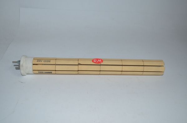 Resistencia cerámica termo agua eléctrico Ø38 x 310 mm 1500W