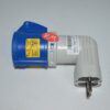 Adaptador clavija schuko a base aerea cetac 3P (2P + T)