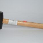 Maza de goma 453 gr. mango madera