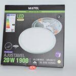 Downlight led ajustable redondo blanco 20W 4200K
