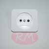 Tapa Base Simon 75 75040-60 Blanco nieve