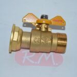 Llave de paso de gas M-H 3/4 mariposa