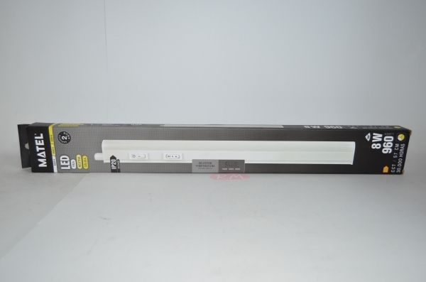 Regleta led integrado 8W 3000 - 4000 - 600K 570 mm